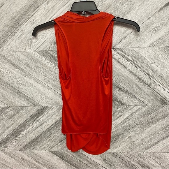 Helmut Lang | Overlap Draped Top In Helium Pink S - Picture 8 of 12